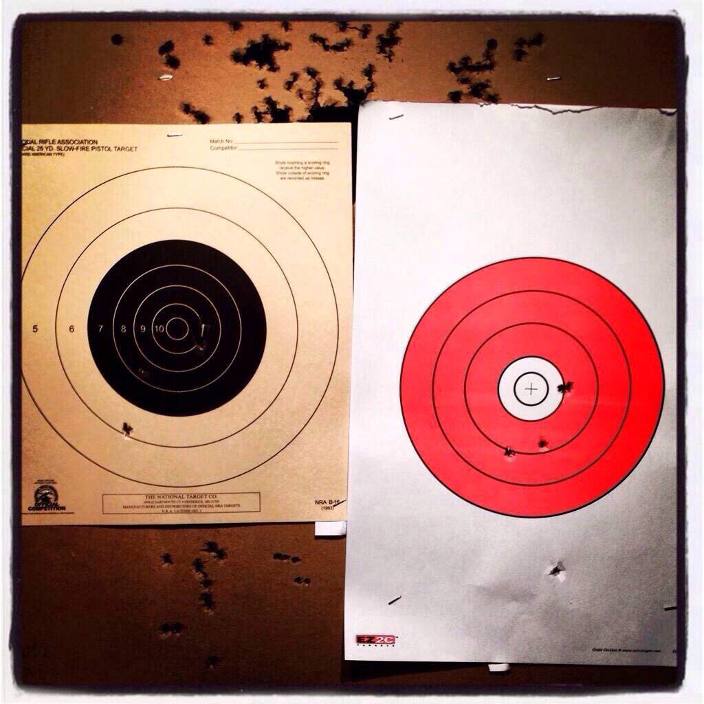 8" Hi-Vis Bullseye Target #9 — 11×17