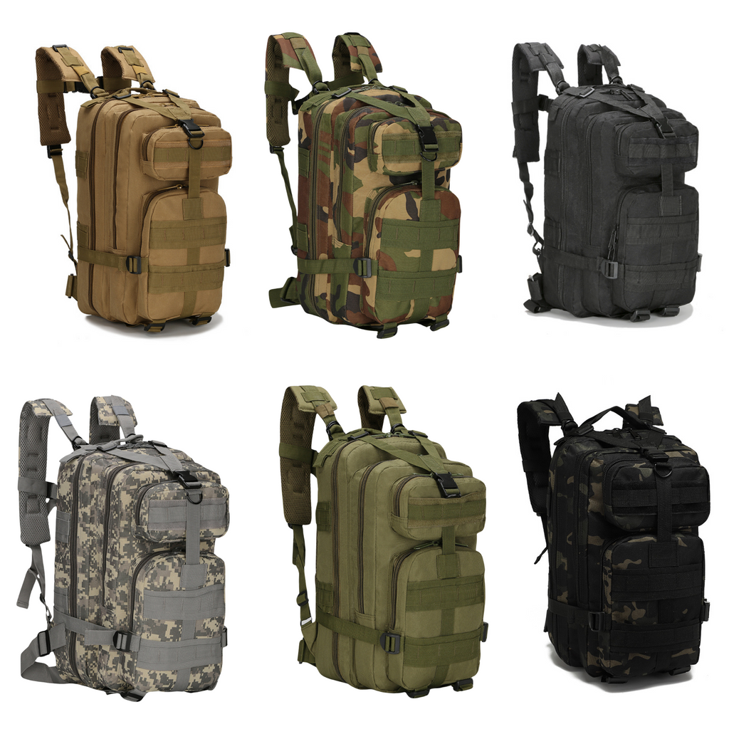 JupiterGear 25L MOLLE Tactical Range Backpack