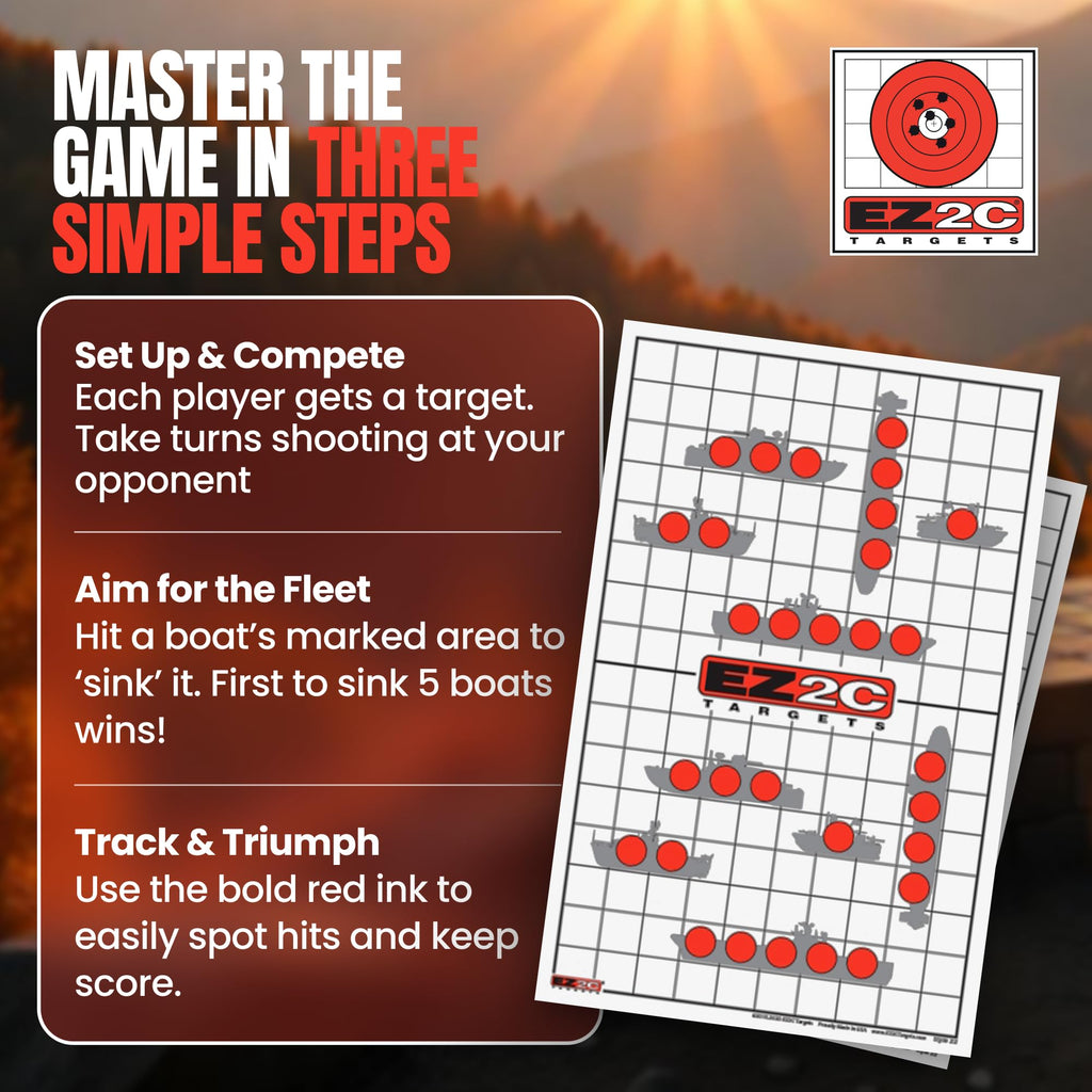 Four Fun Game Targets — 11×17