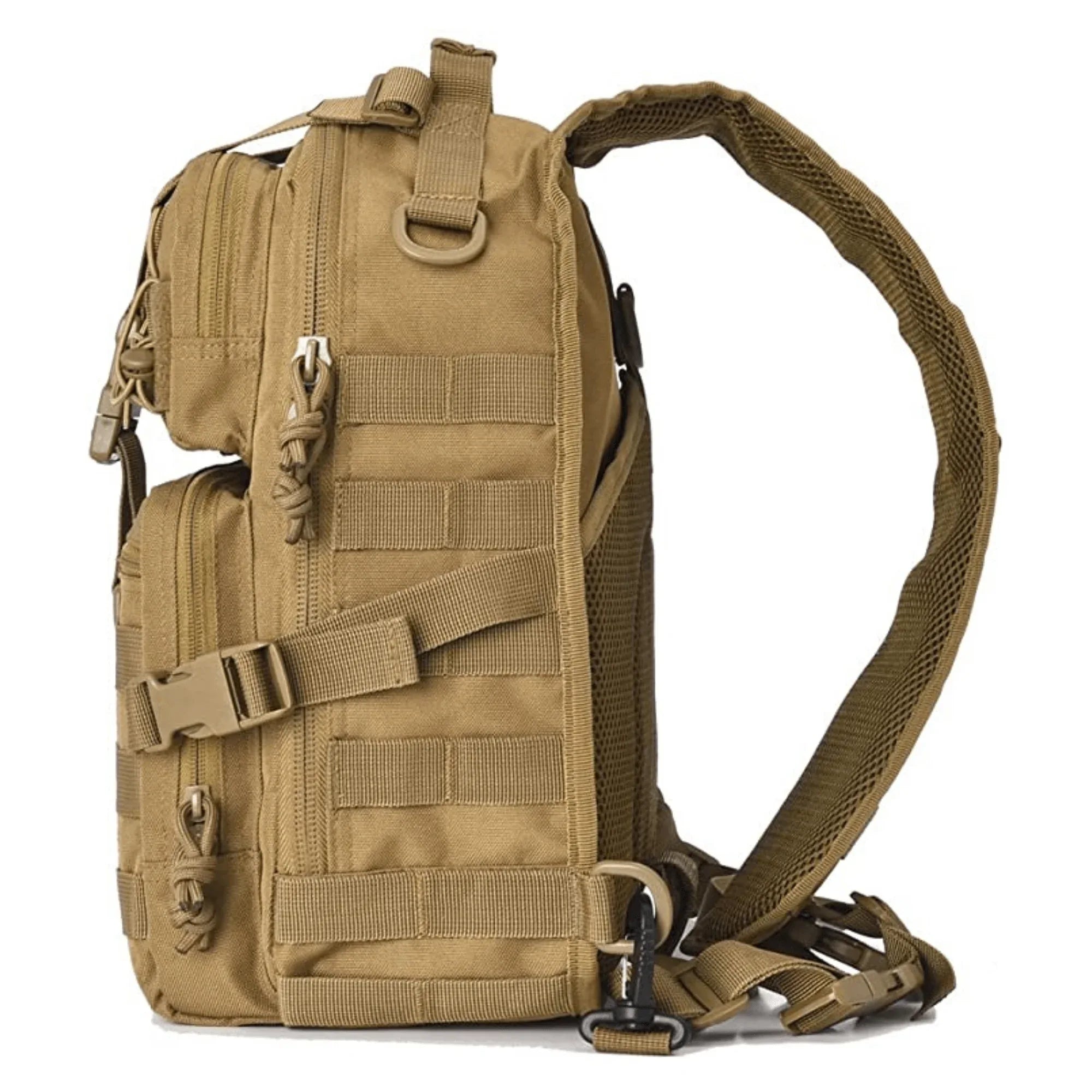 Tactical 15L Sling Range Bag MOLLE Outdoor Pack — field application shot