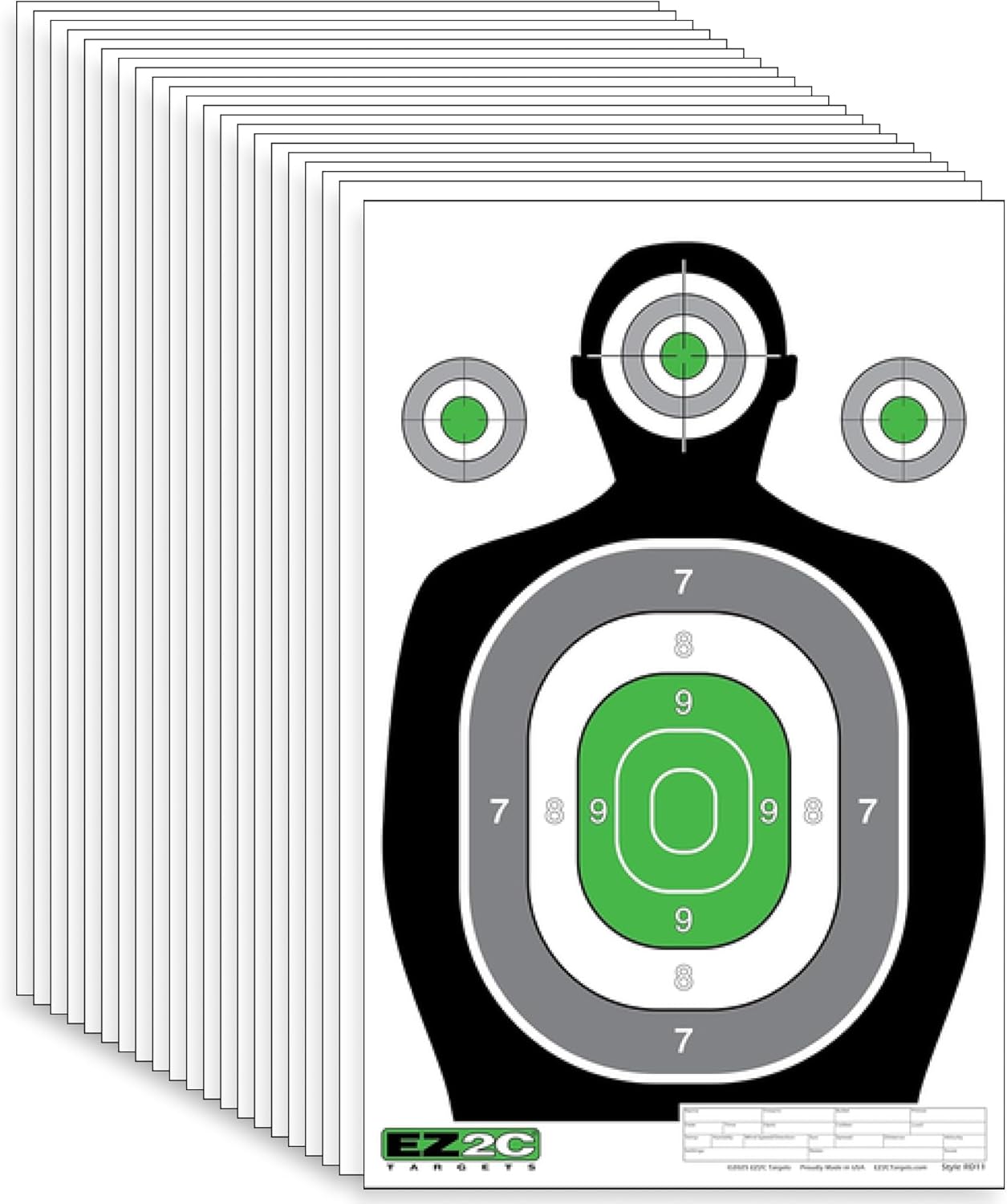 Silhouette Target RD11 — 12×18