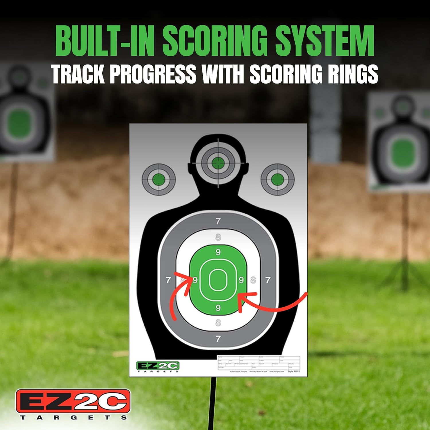 Silhouette Target RD11 — 12×18