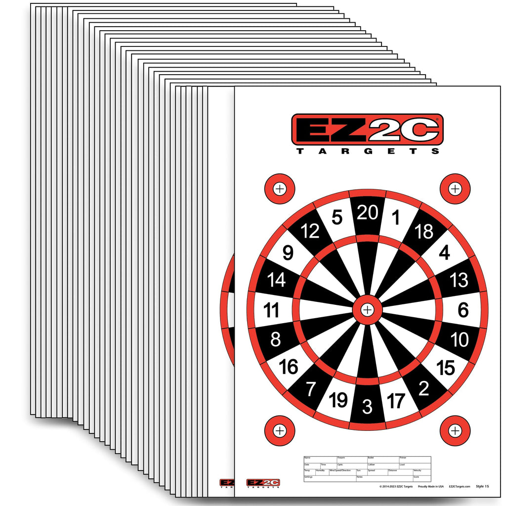 Dartboard Target — 11x17 inch