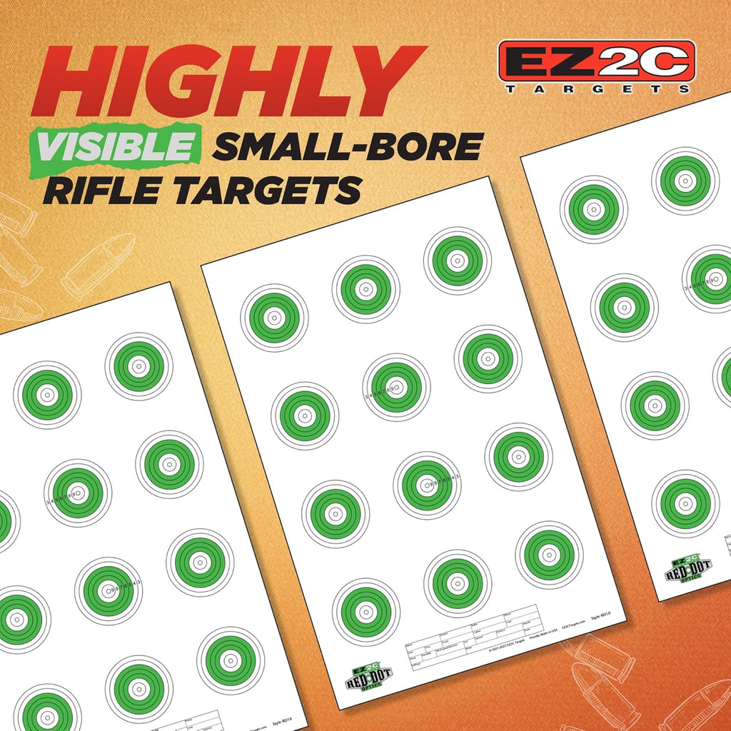 Small-Bore 50ft Target #27 — 11×17 (25-Pack)