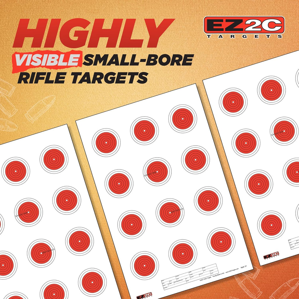 Small-Bore 50ft Target #27 — 11×17 (25-Pack)