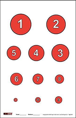 Four Fun Game Targets — 11×17