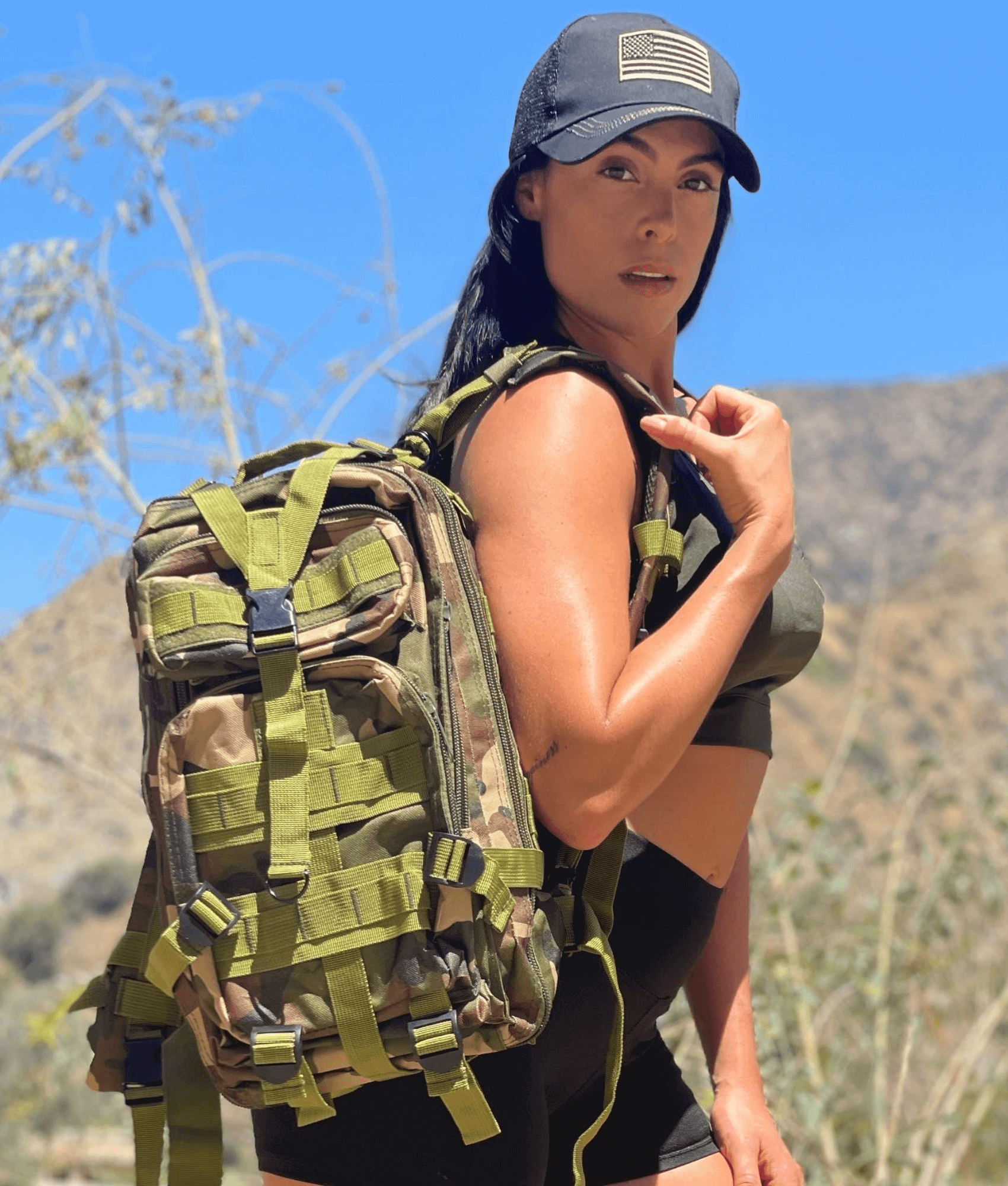 JupiterGear 25L MOLLE Tactical Range Backpack