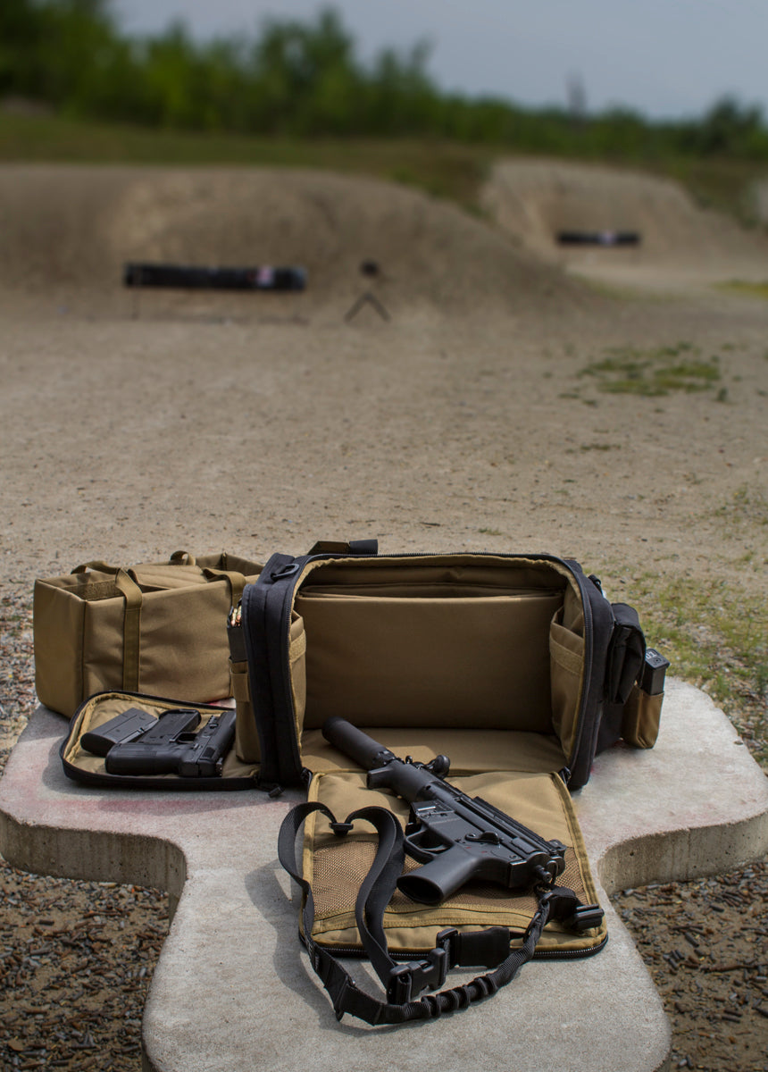 Elite Survival Systems LOADOUT MOLLE Pistol Range Bag — lifestyle application