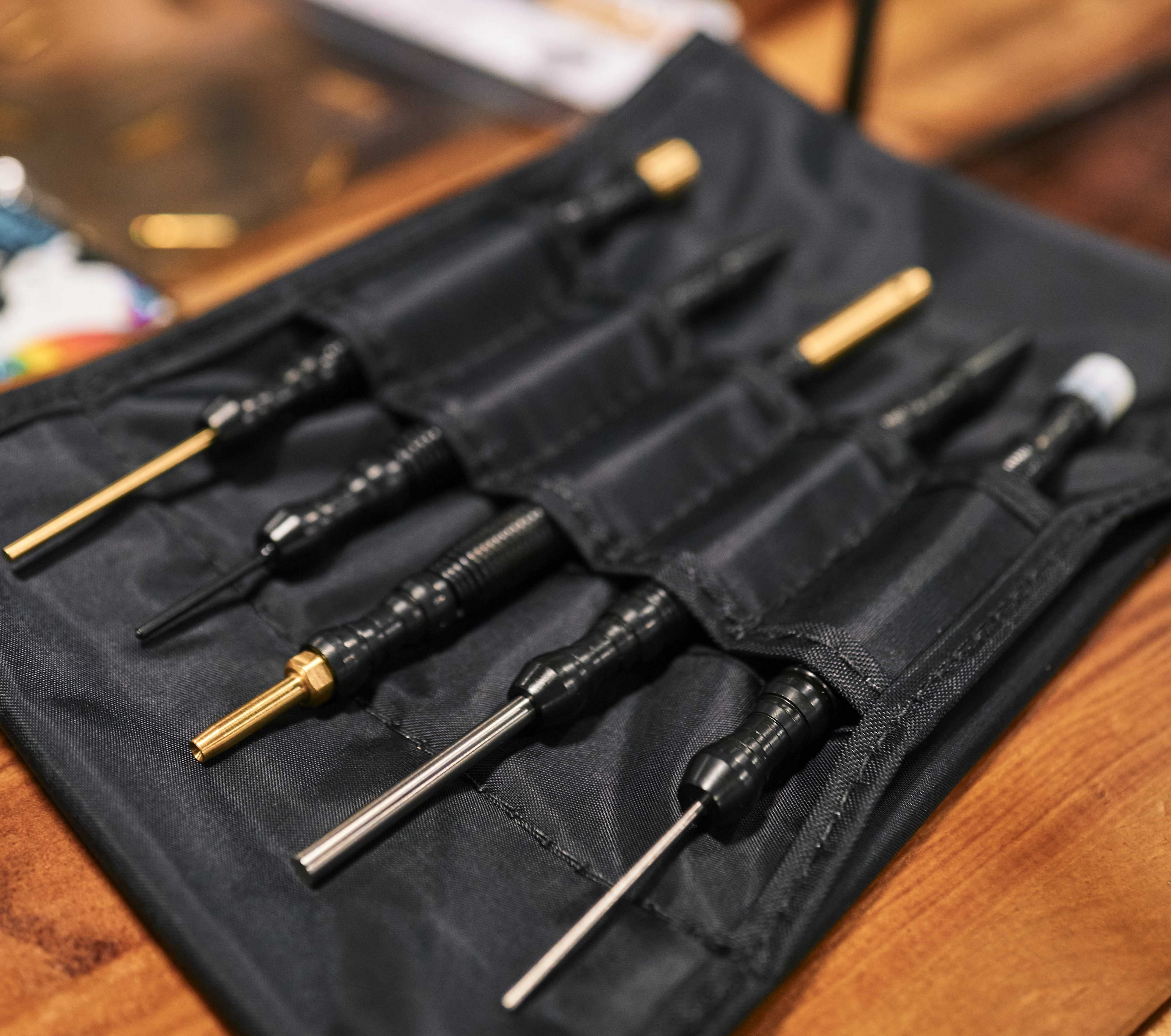 AR-Takedown 5-Piece Gunsmithing Set — Spring-Loaded Pin Tools