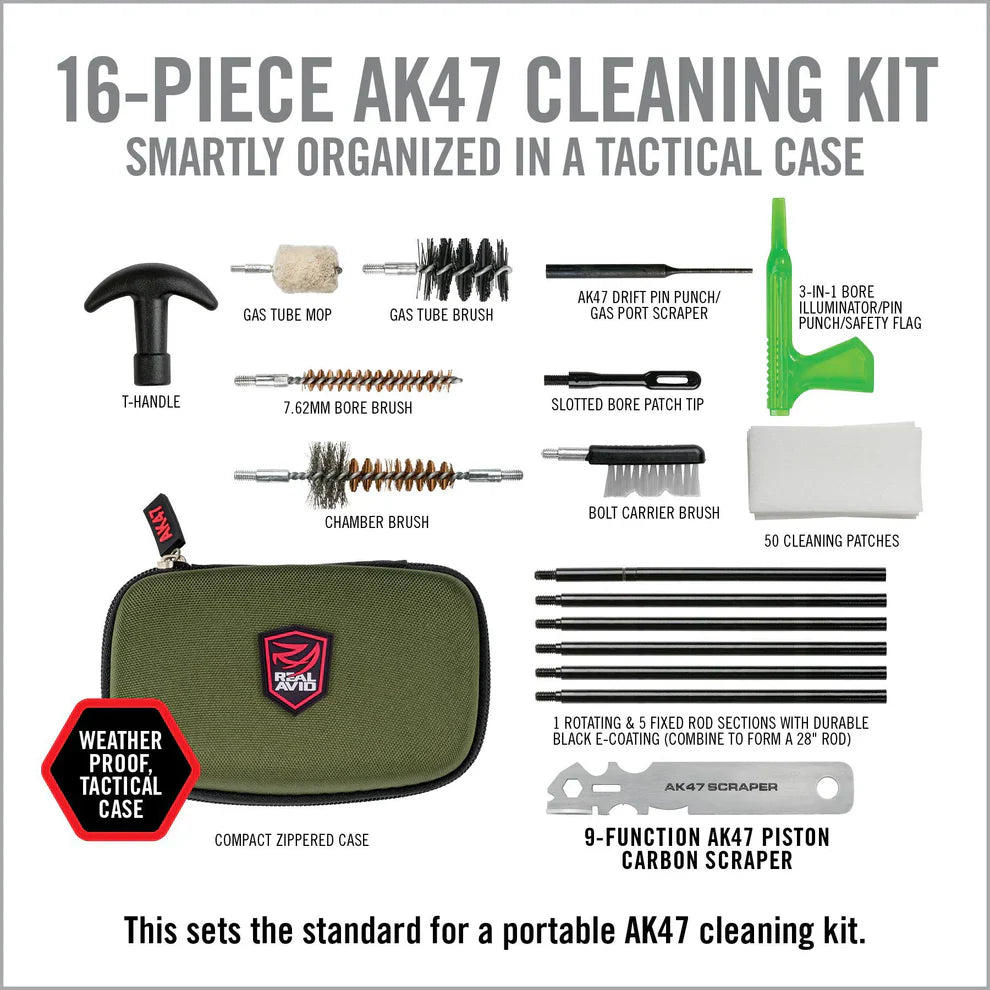 Real Avid Gun Boss® AK-47 Cleaning Kit (7.62×39mm)