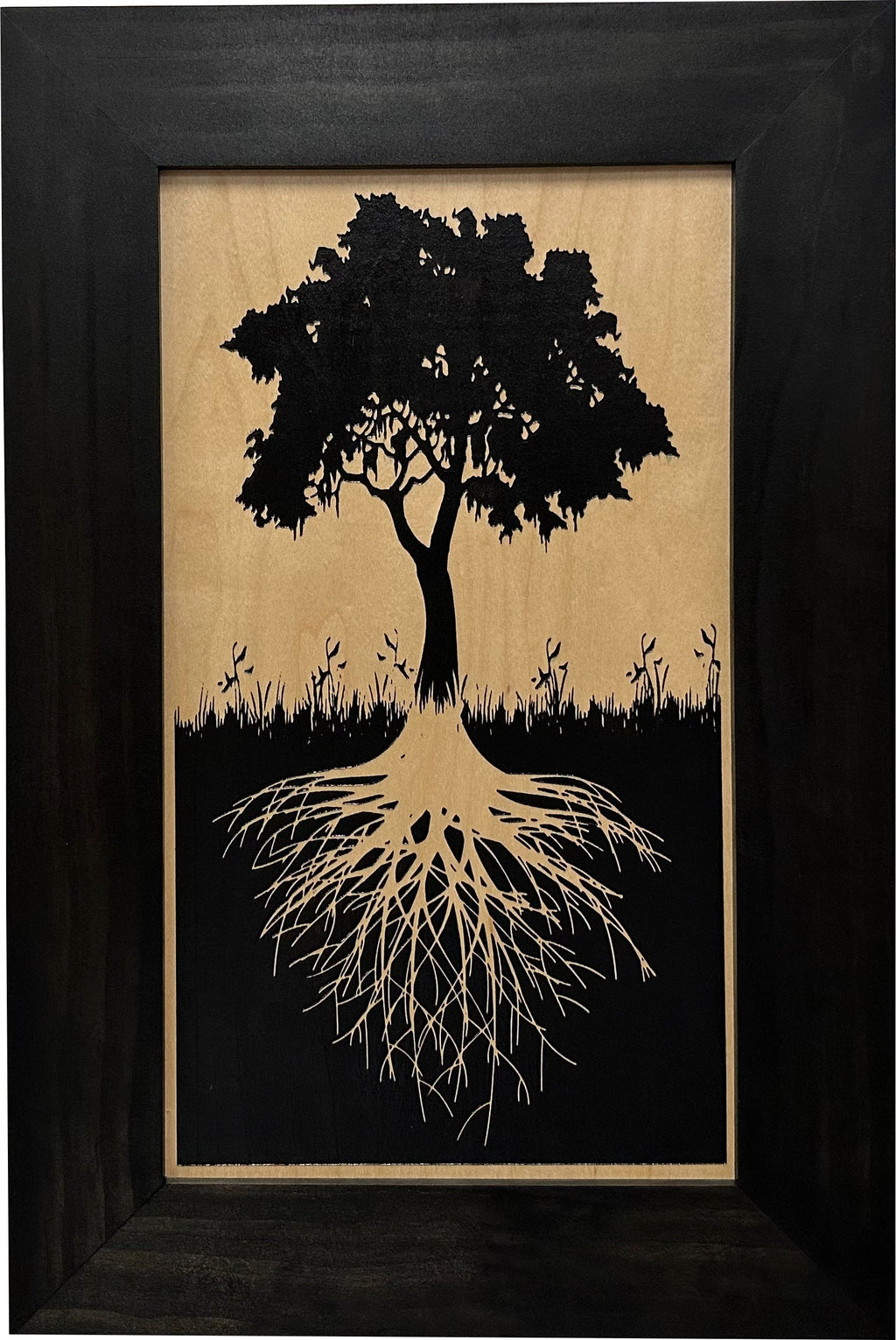 Tree Roots Concealment Shelf — Wall-Mounted Hidden Storage