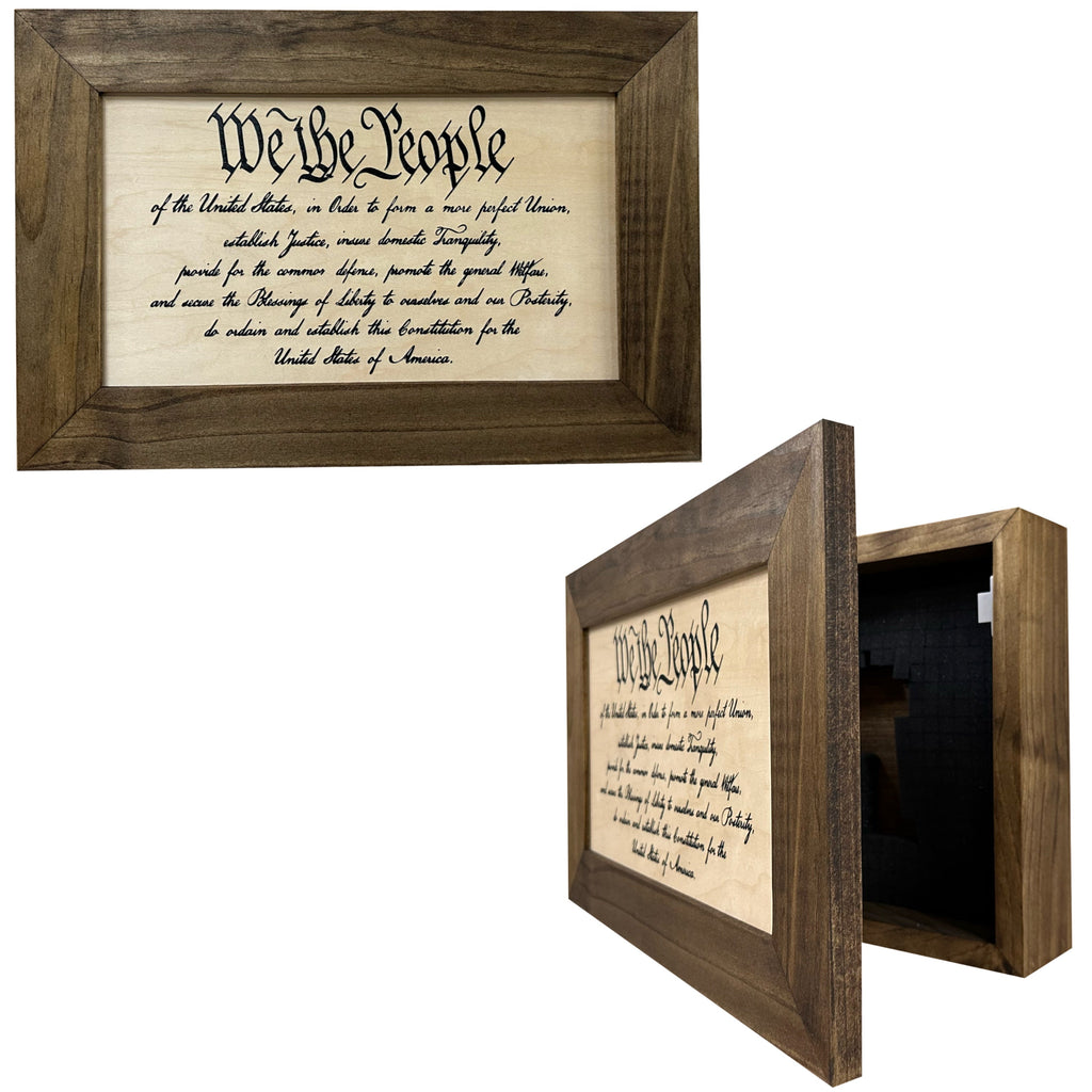 "We The People" Constitution Concealment Wall Décor