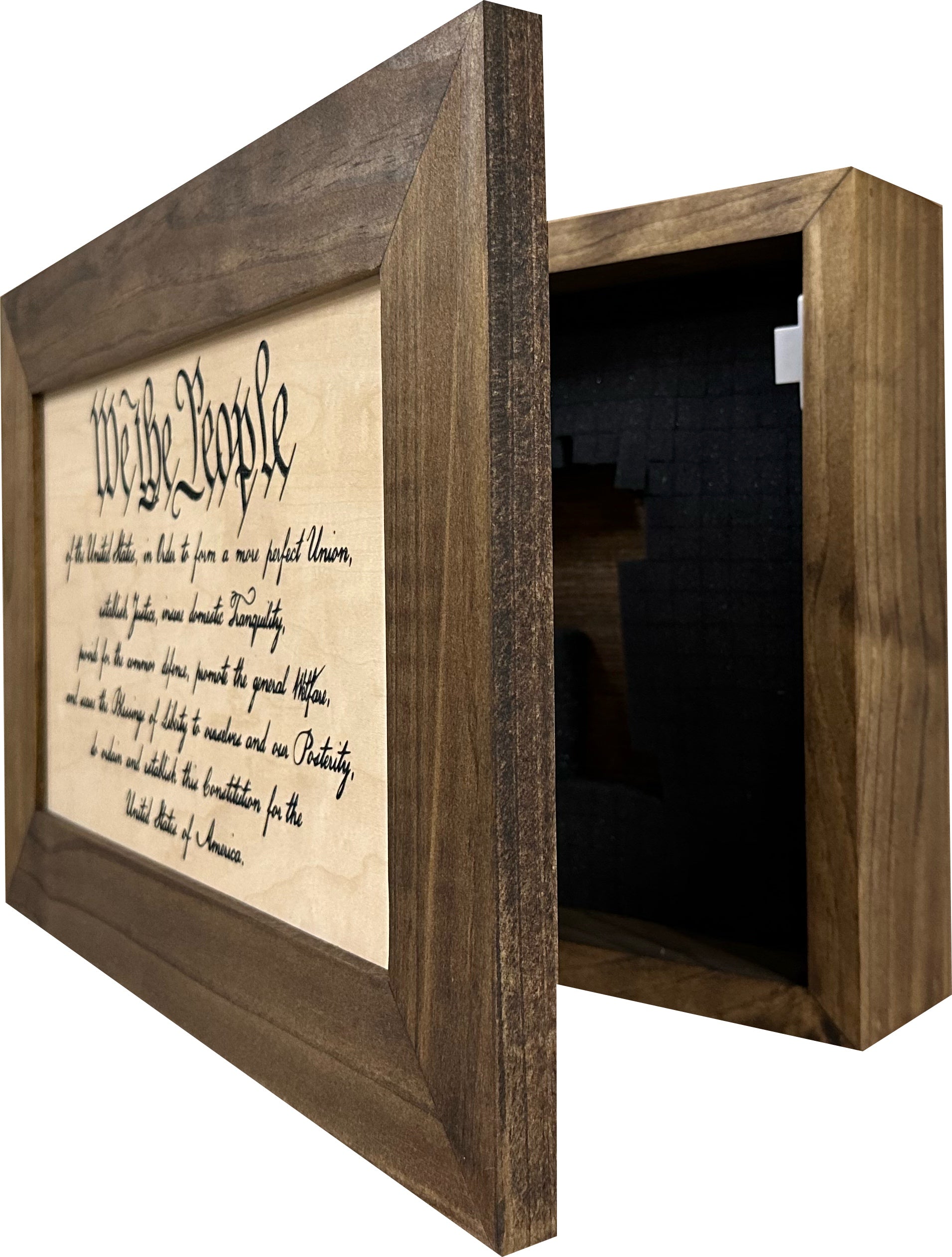 "We The People" Constitution Concealment Wall Décor