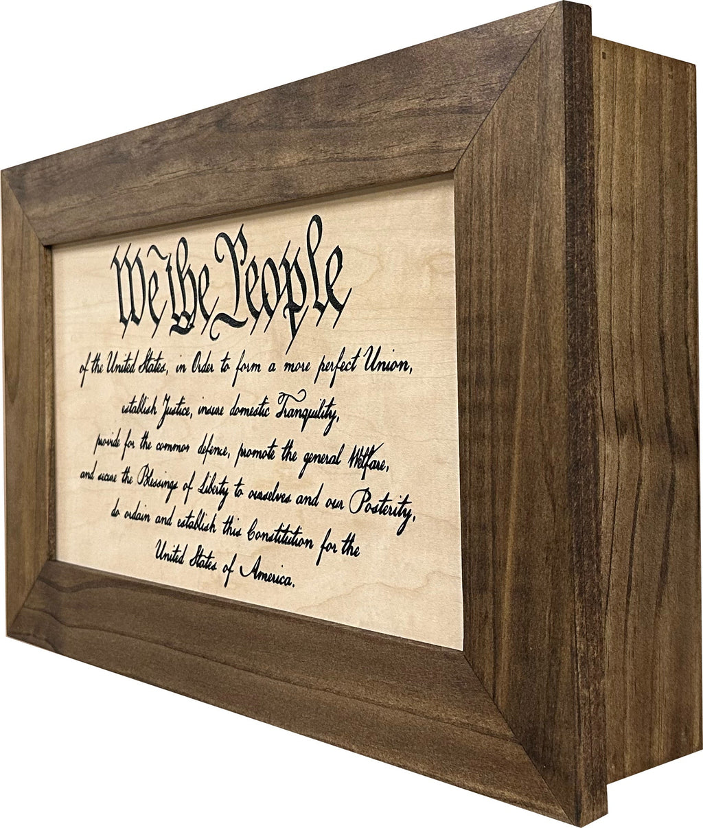 "We The People" Constitution Concealment Wall Décor