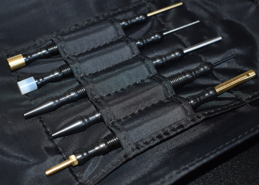 AR-Takedown 5-Piece Gunsmithing Set — Spring-Loaded Pin Tools