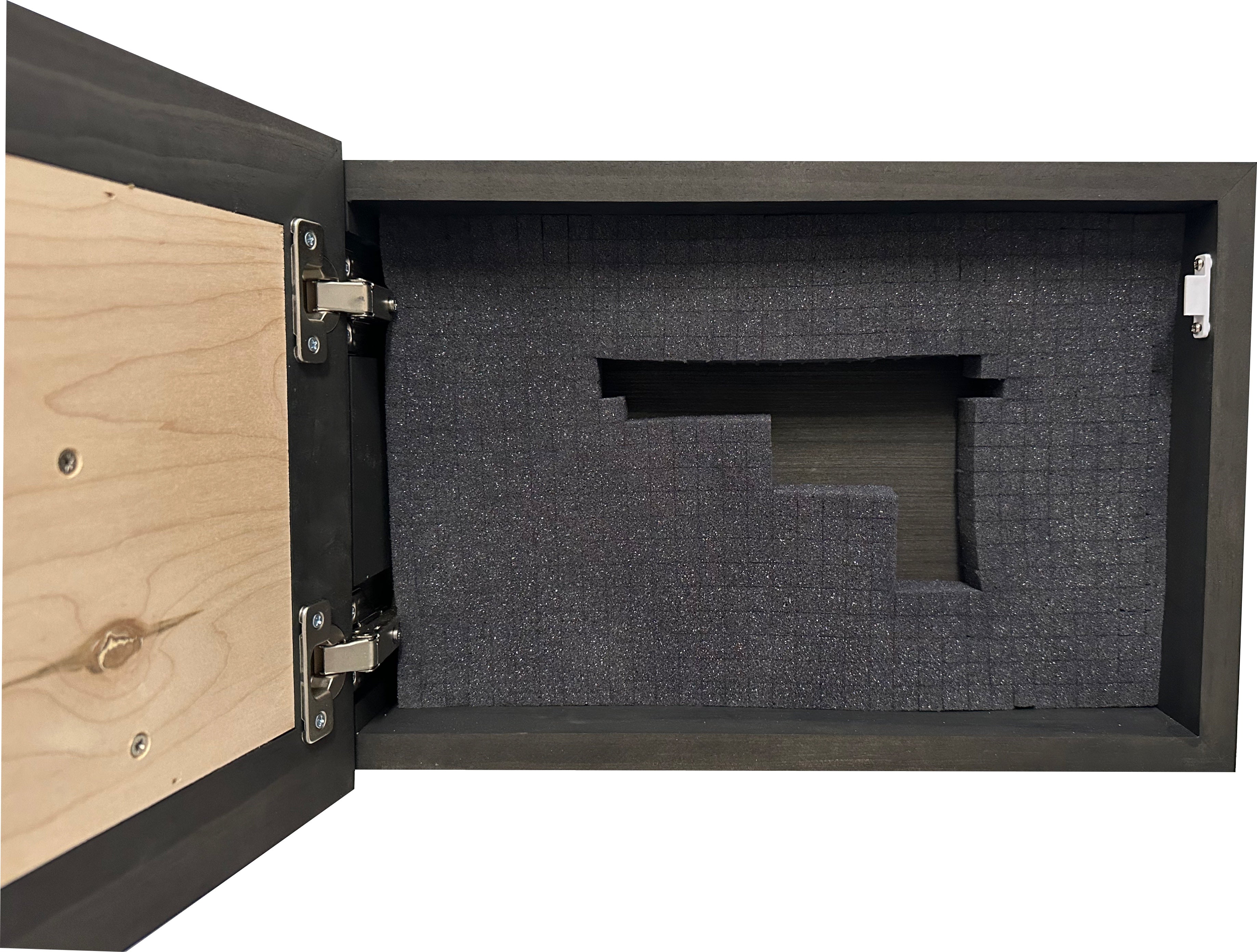 Family Branches Concealment Cabinet — Black Finish