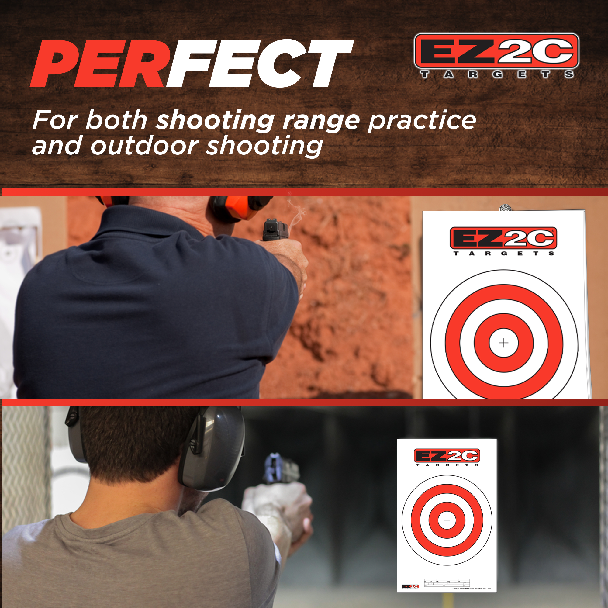10" Bullseye Target #6 — 11×17