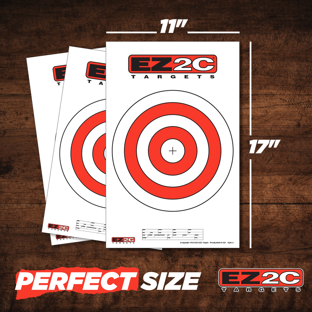 10" Bullseye Target #6 — 11×17