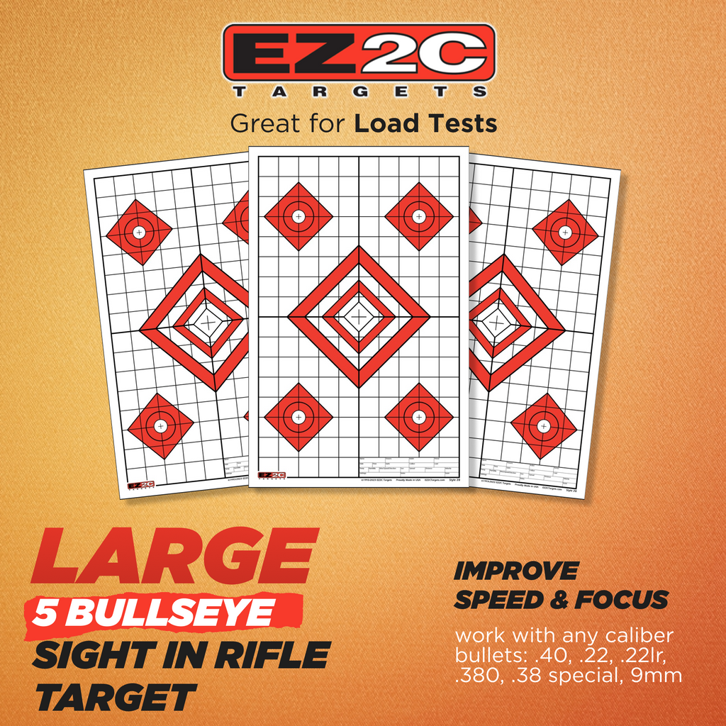 Five Diamonds Target #28 — 11×17 (25-Pack)