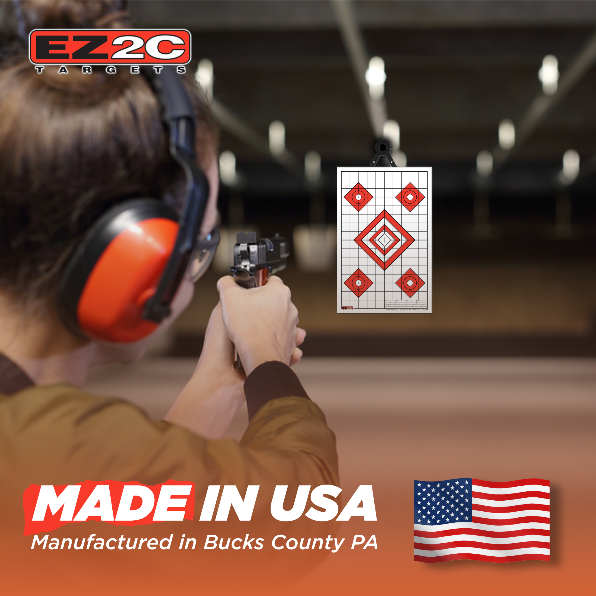 Five Diamonds Target #28 — 11×17 (25-Pack)
