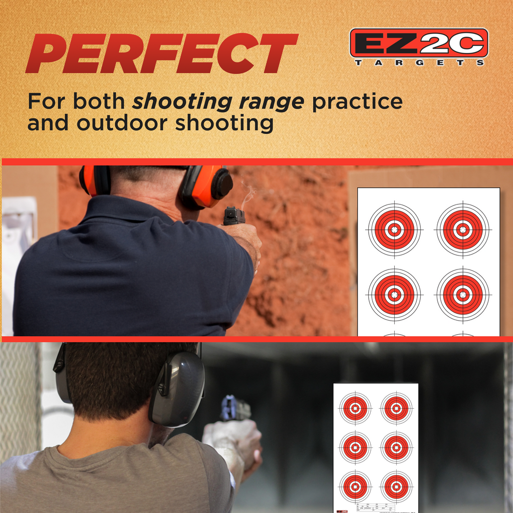 Six Bullseye Target #24 — 11×17