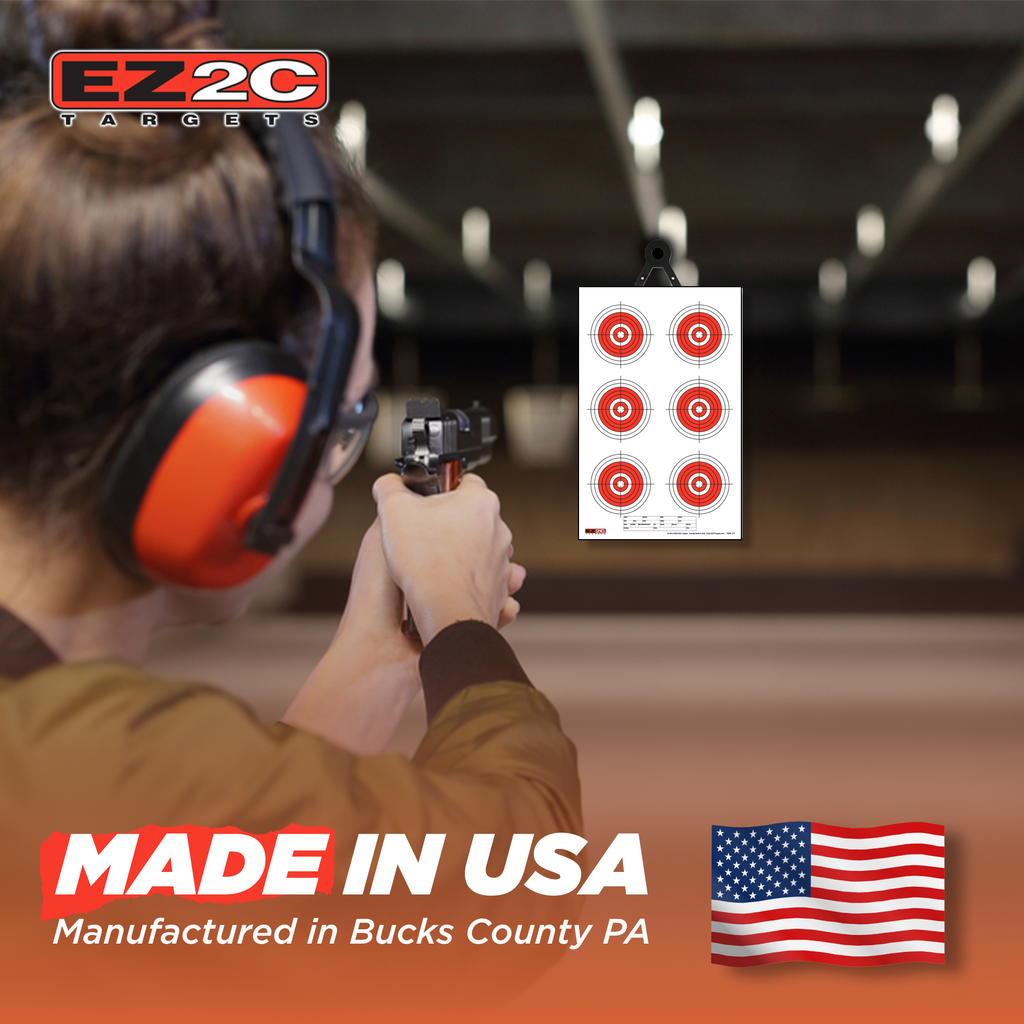 Six Bullseye Target #24 — 11×17