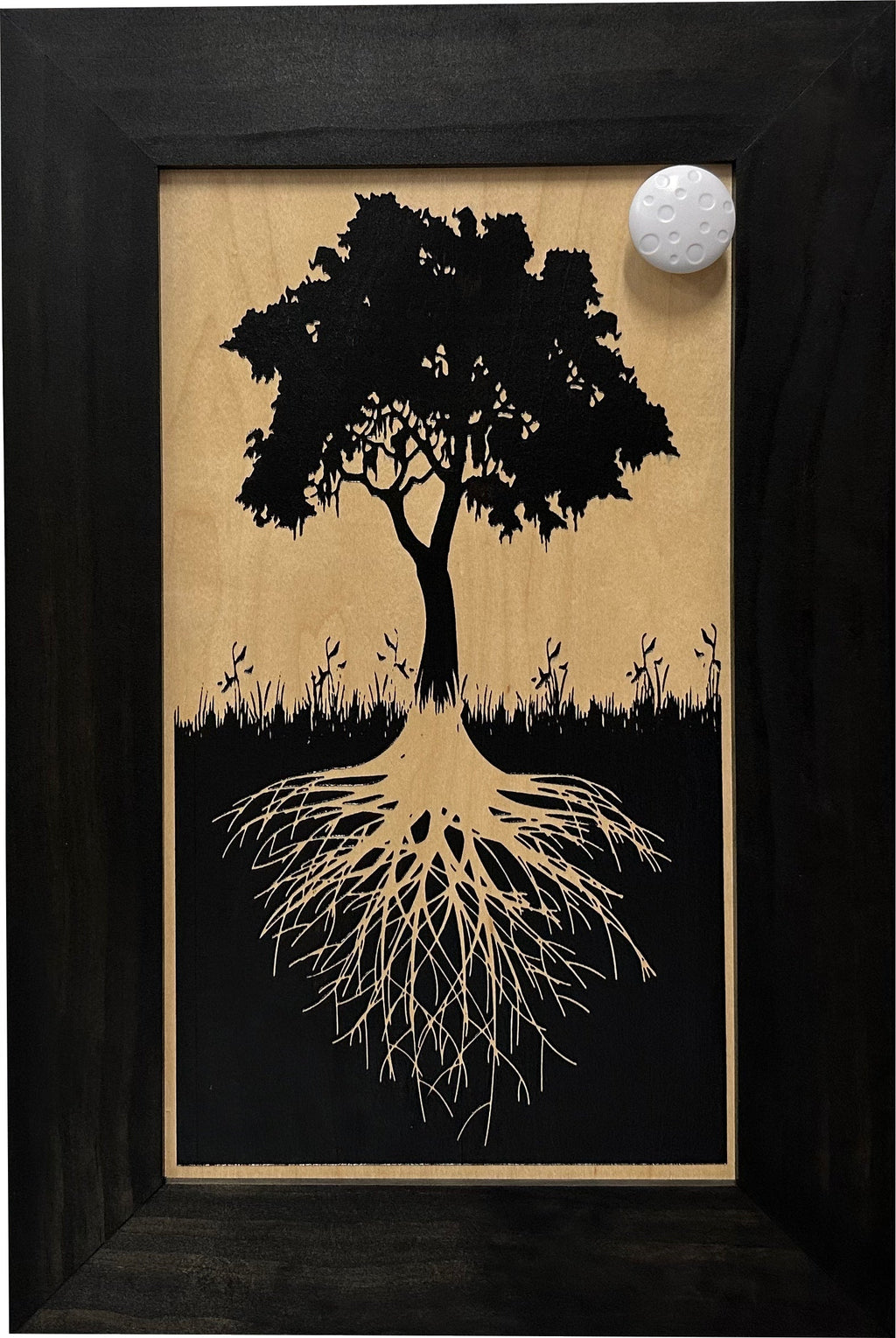 Tree Roots Concealment Shelf — Wall-Mounted Hidden Storage