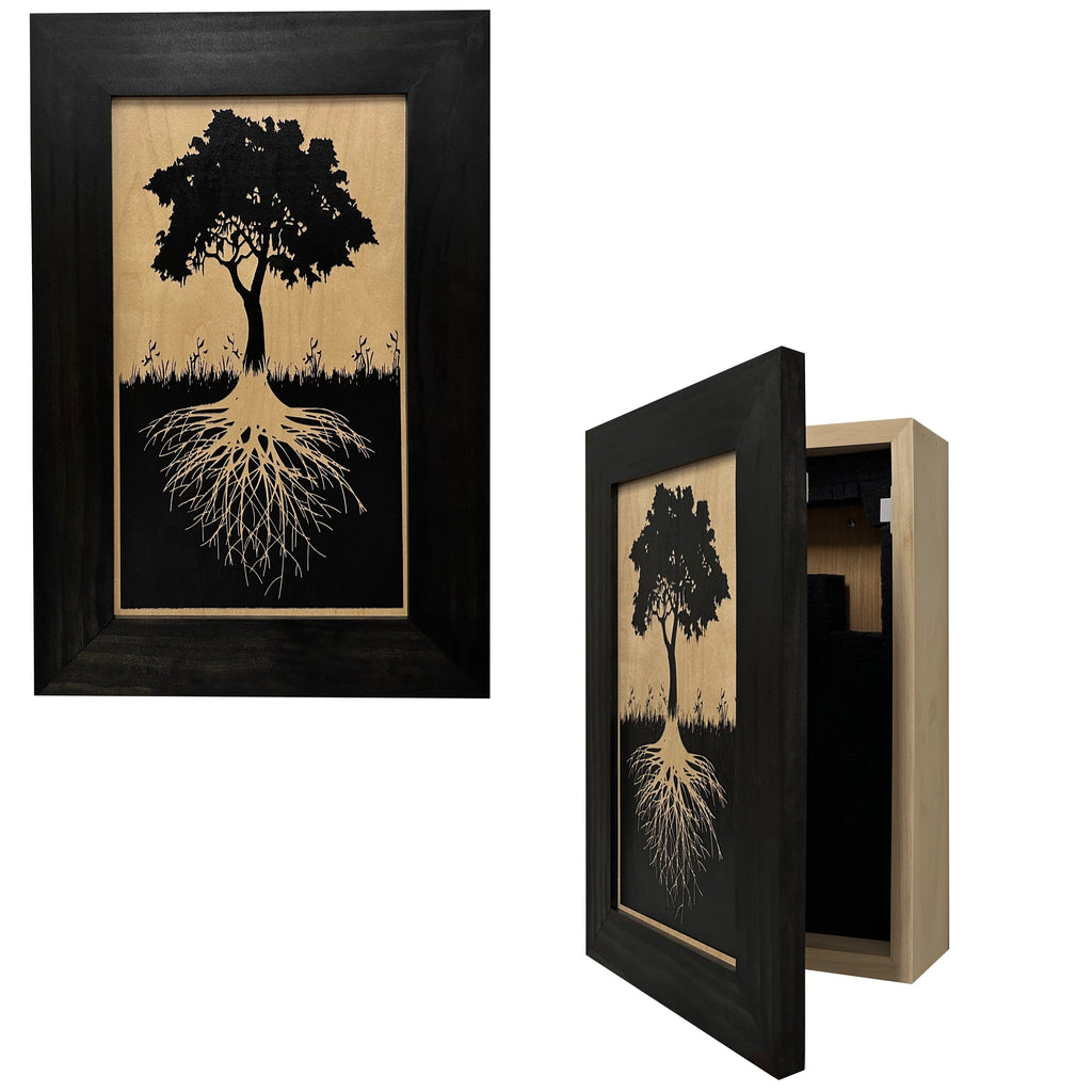 Tree Roots Concealment Shelf — Wall-Mounted Hidden Storage