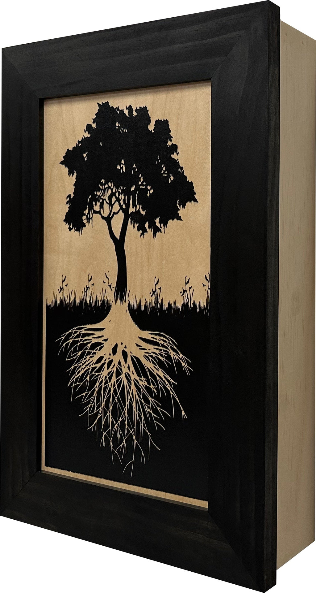 Tree Roots Concealment Shelf — Wall-Mounted Hidden Storage