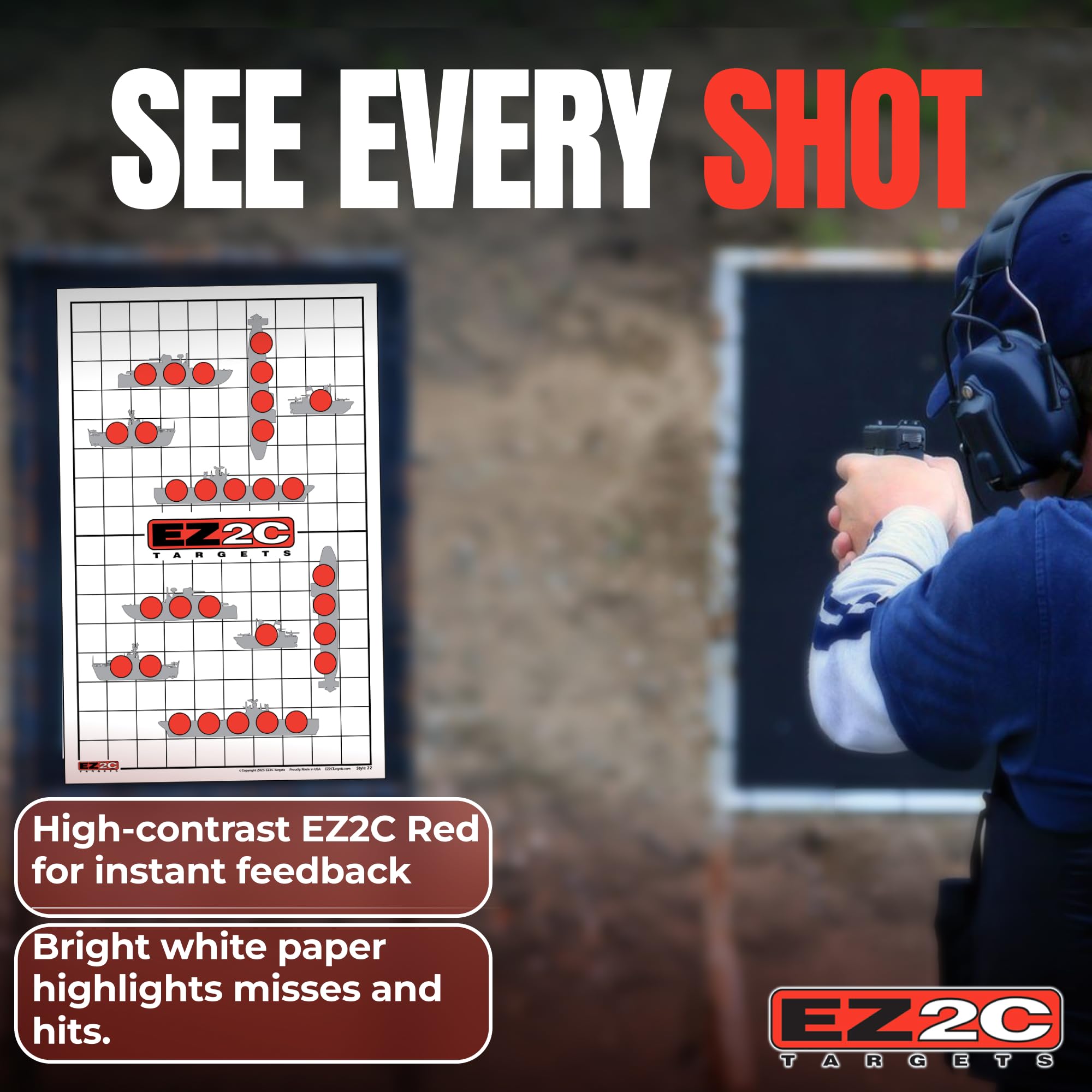 Four Fun Game Targets — 11×17