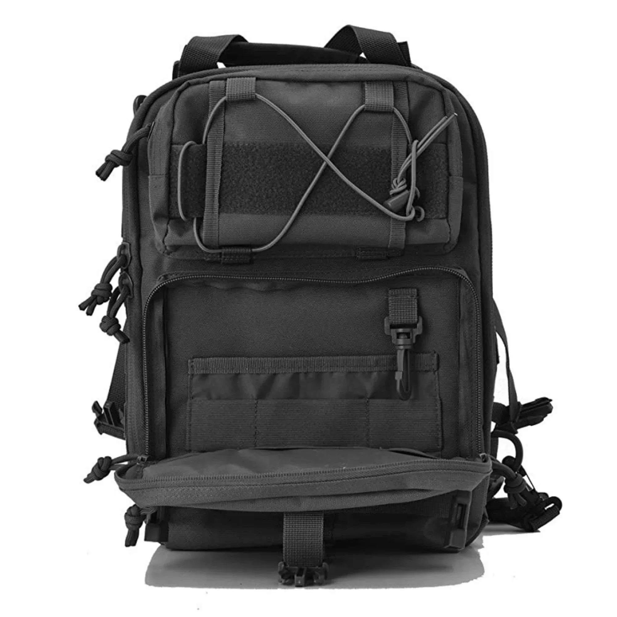 Tactical 15L Sling Range Bag MOLLE Outdoor Pack — lifestyle application