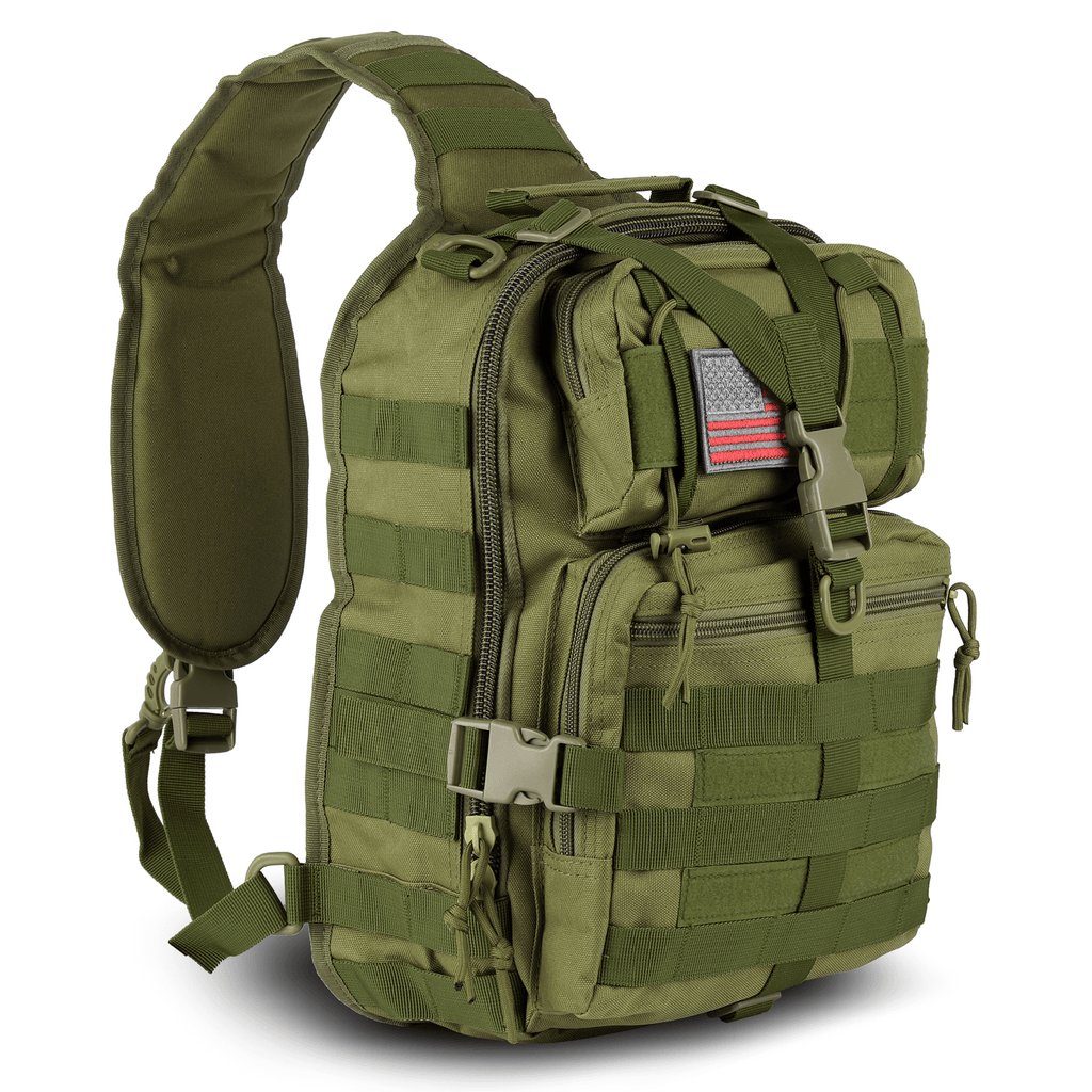 XGear Tactical 14L Range Sling Bag 800D Nylon EDC — alternate angle view