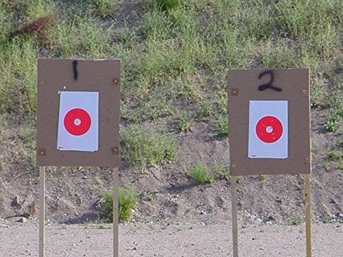 8" Hi-Vis Bullseye Target #9 — 11×17