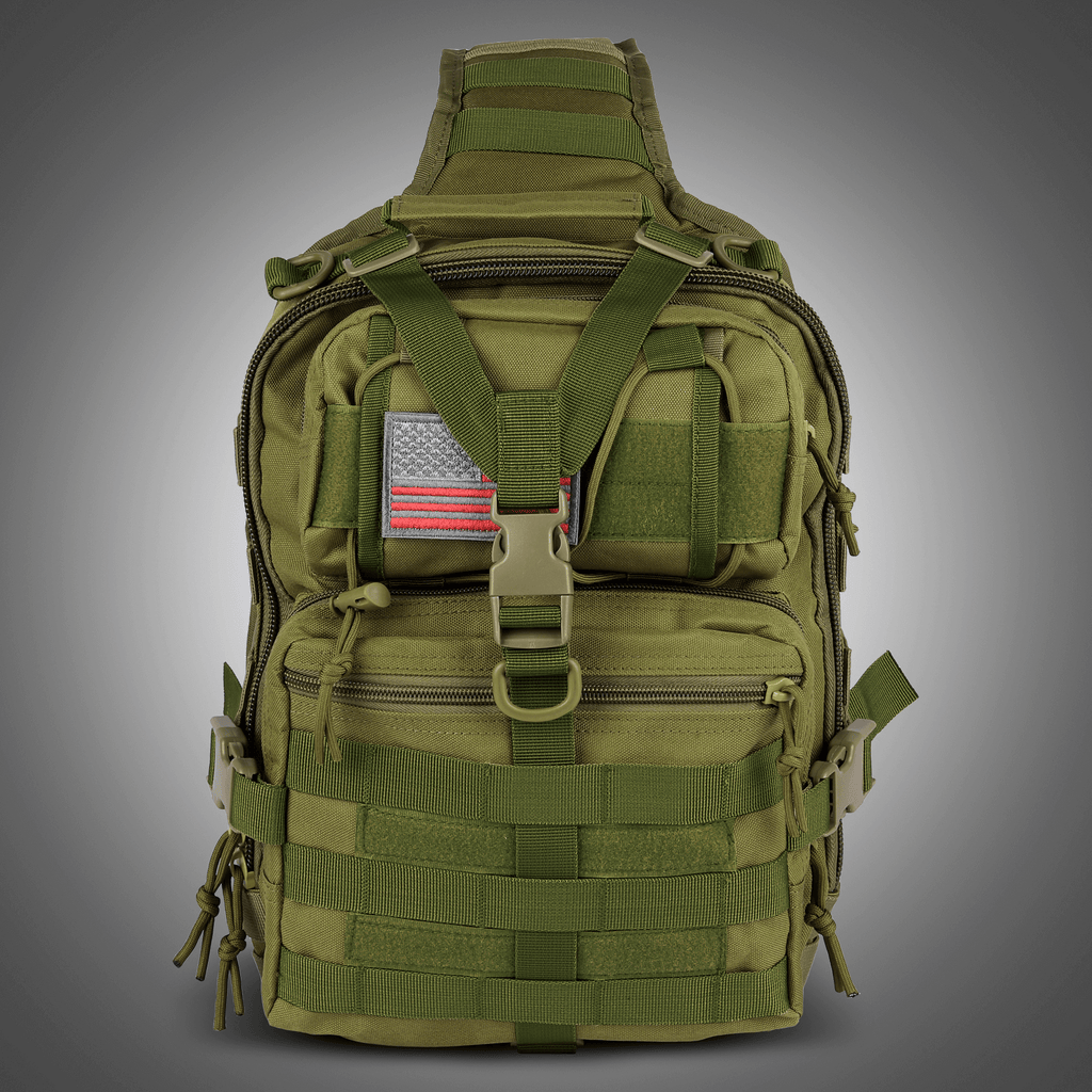 XGear Tactical 14L Range Sling Bag 800D Nylon EDC — in-use demonstration