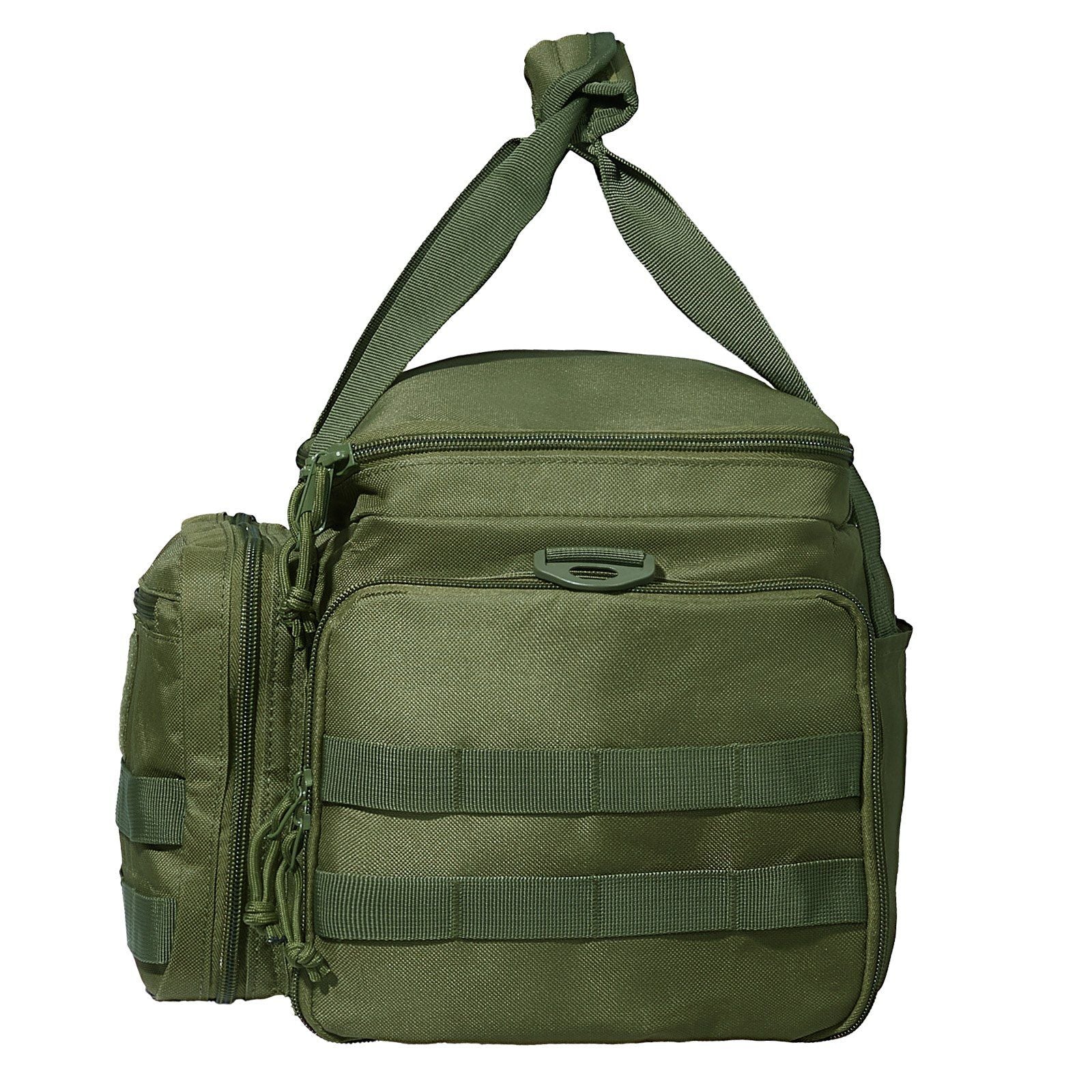 4-Pistol Tactical Range Bag — MOLLE Expandable Storage