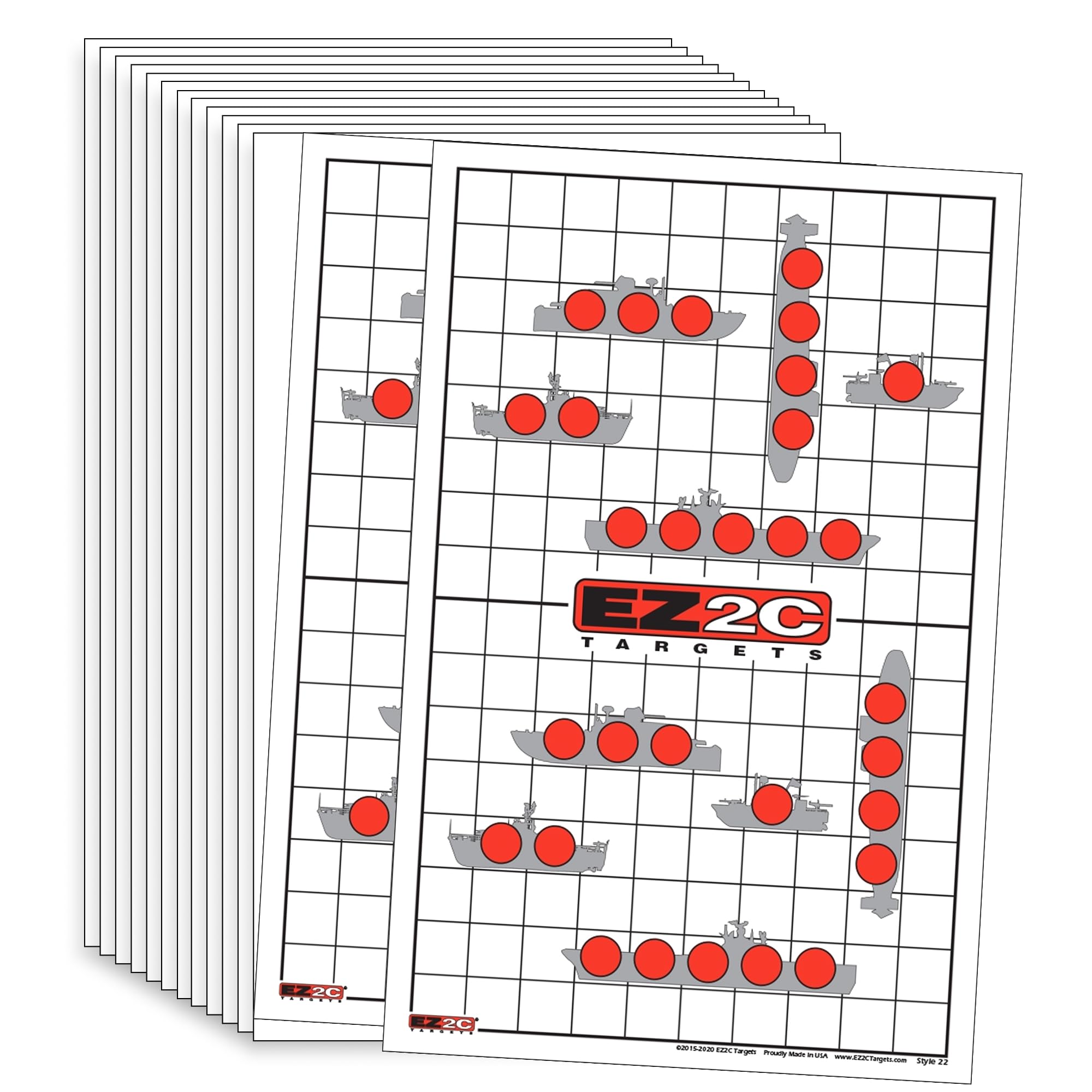 Four Fun Game Targets — 11×17