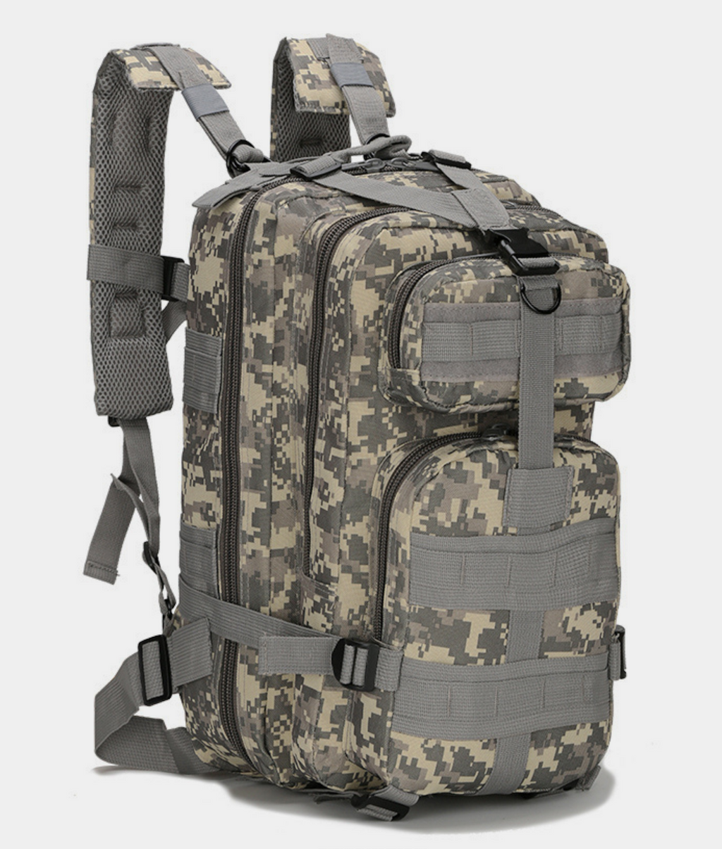 JupiterGear 25L MOLLE Tactical Range Backpack — alternate angle view