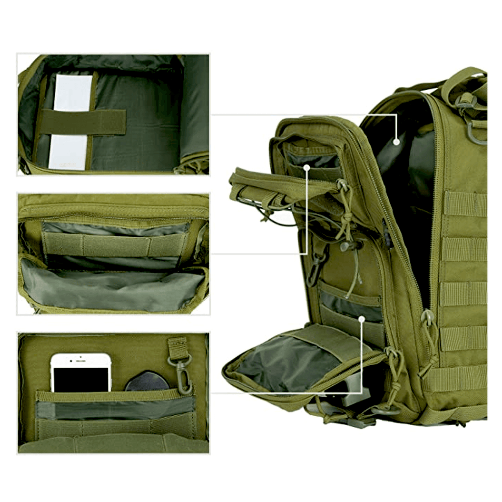 Jupiter Gear Tactical 15L Sling Range Bag — MOLLE Compatible