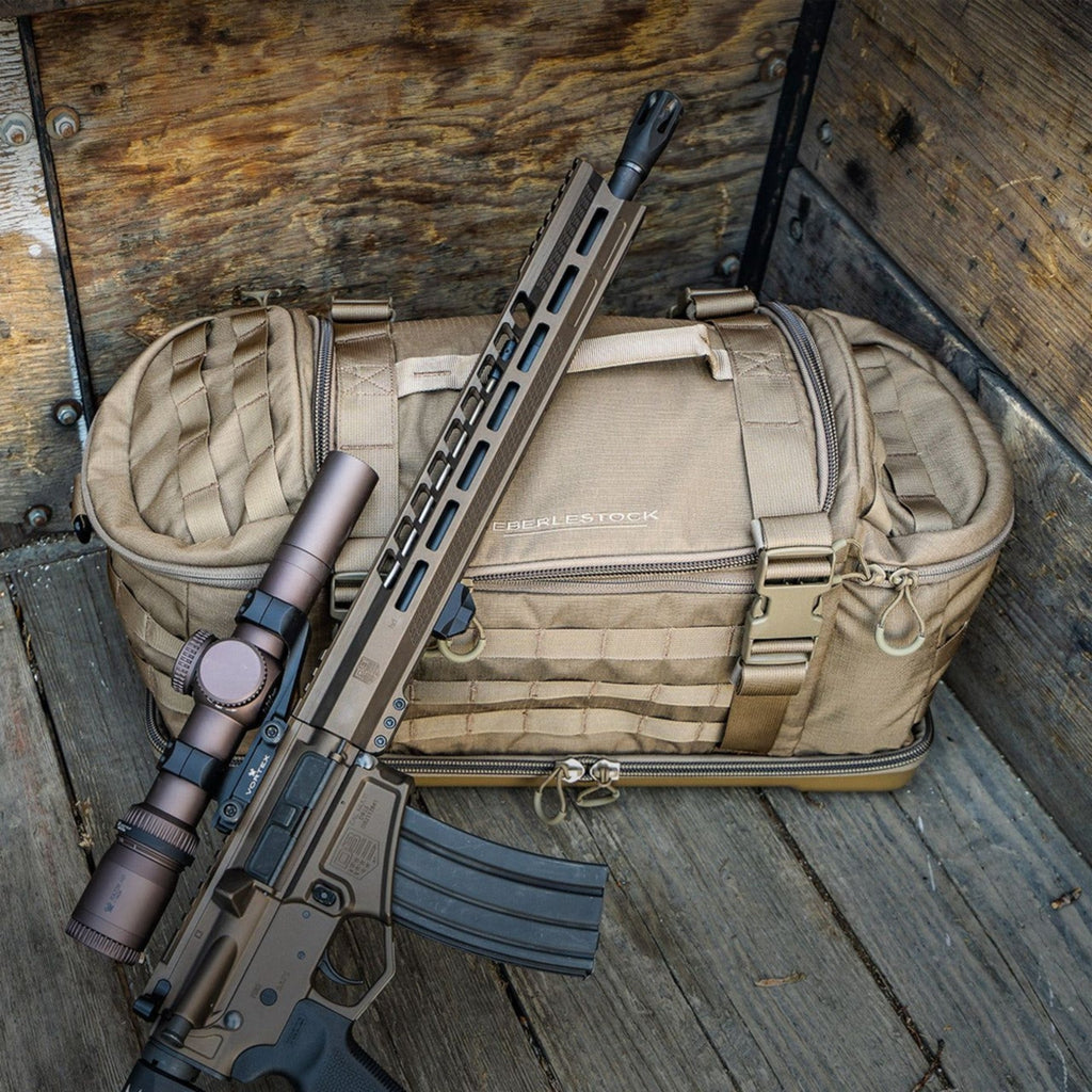 Eberlestock Bang Bang 33L Modular Range Bag — compatibility demonstration
