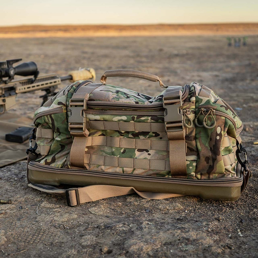 Eberlestock Bang Bang 33L Modular Range Bag — packaging and included items