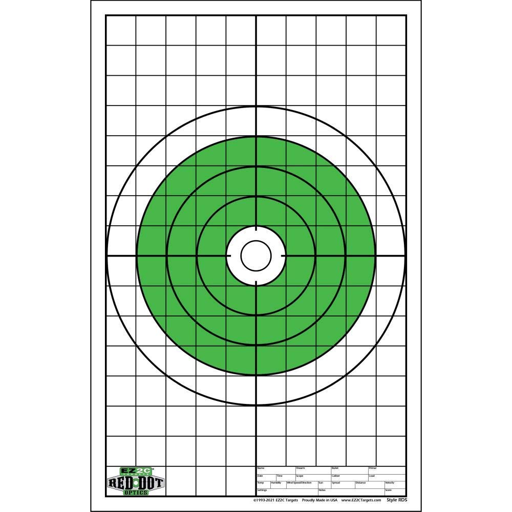 Range Target RD5 — 11×17