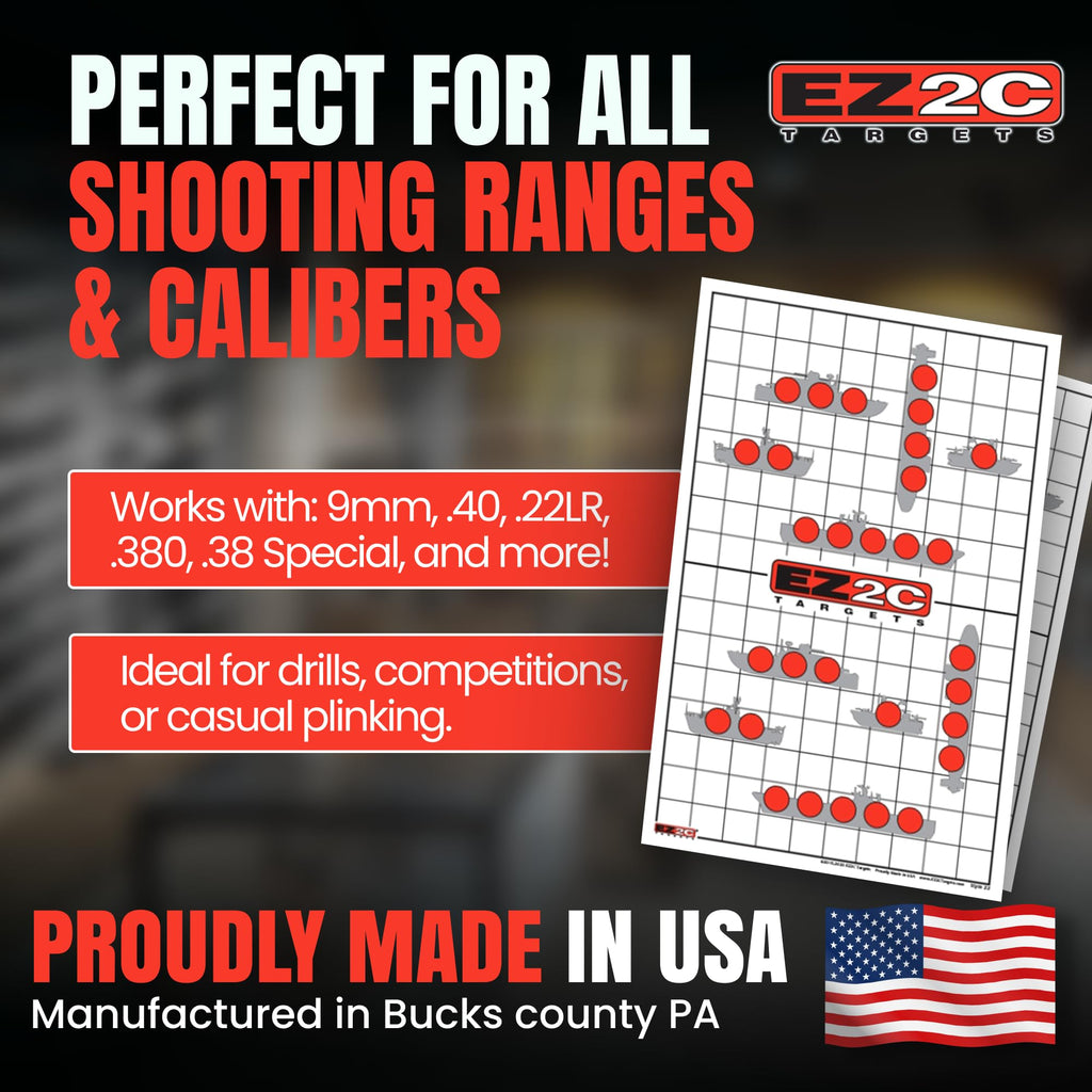 Four Fun Game Targets — 11×17