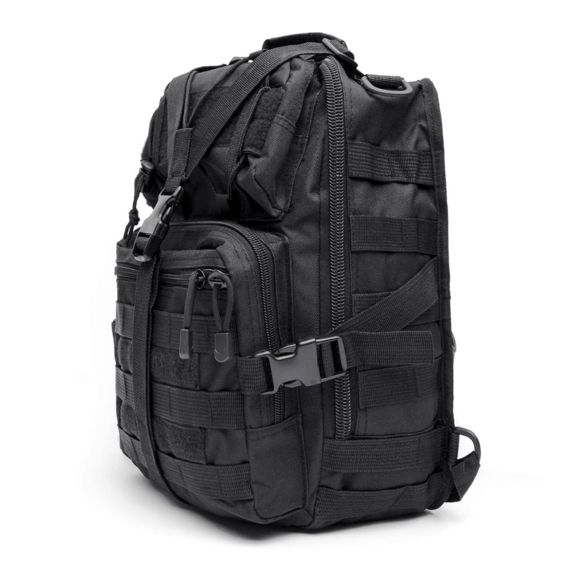 Jupiter Gear Tactical 15L Sling Range Bag MOLLE — components and contents