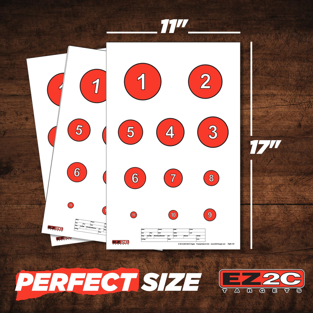 Four Fun Game Targets — 11×17