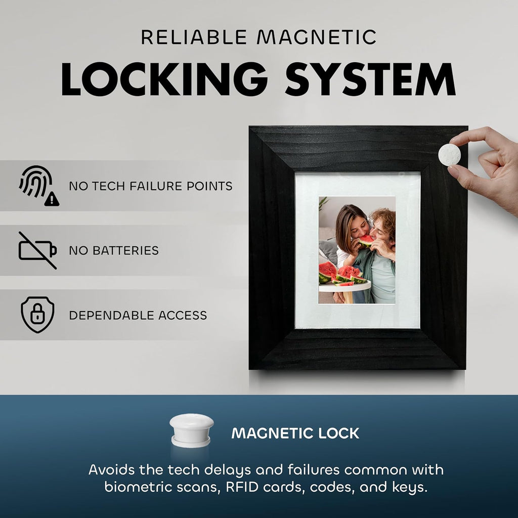 Hidden Storage Picture Frame — Wall-Mounted Concealment