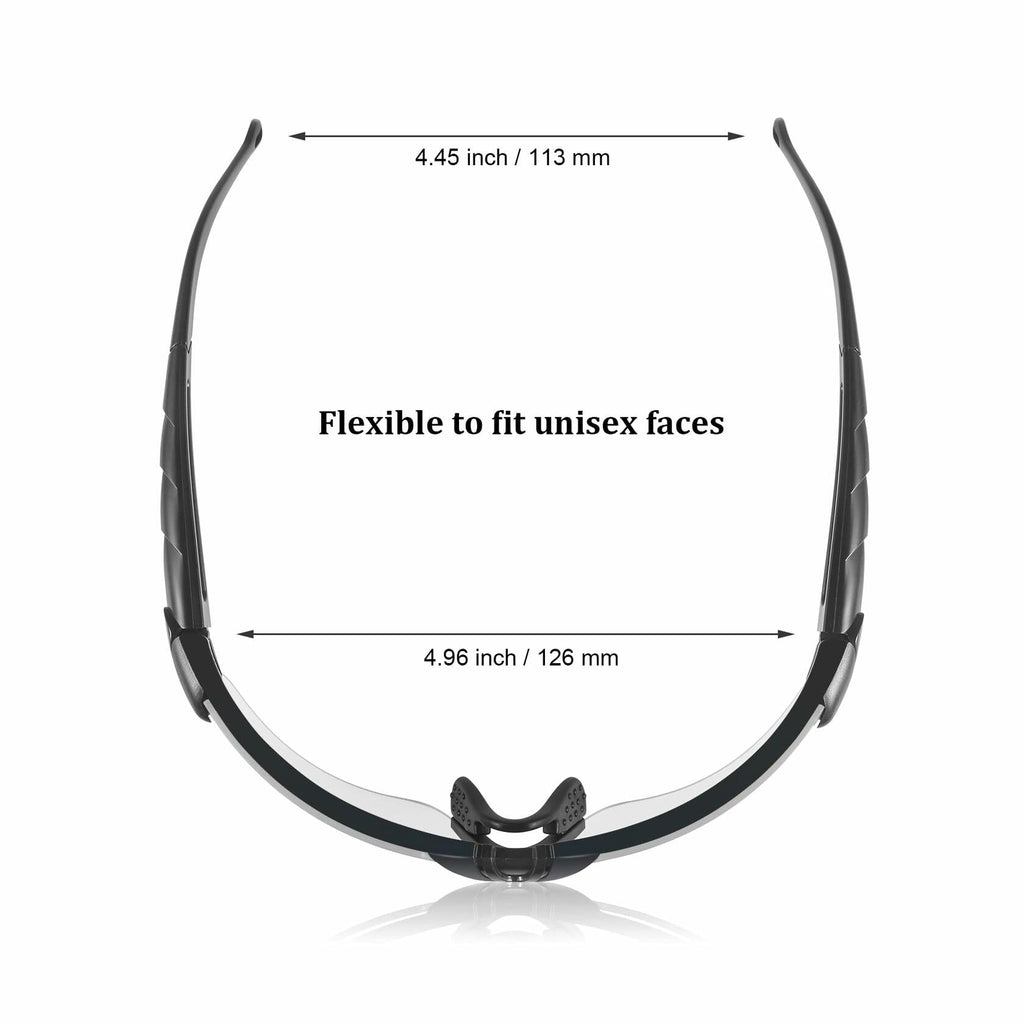 Shooting Safety Glasses — Grey Anti-Fog