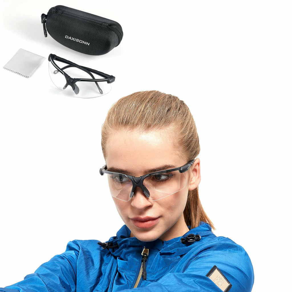 Shooting Safety Glasses — Grey Anti-Fog