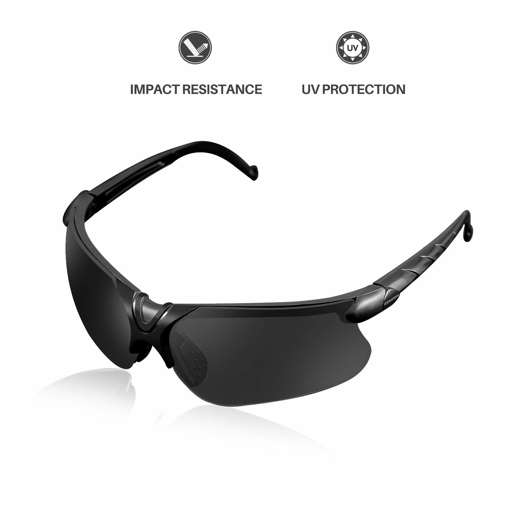 Shooting Safety Glasses — Yellow / Grey Anti-Fog