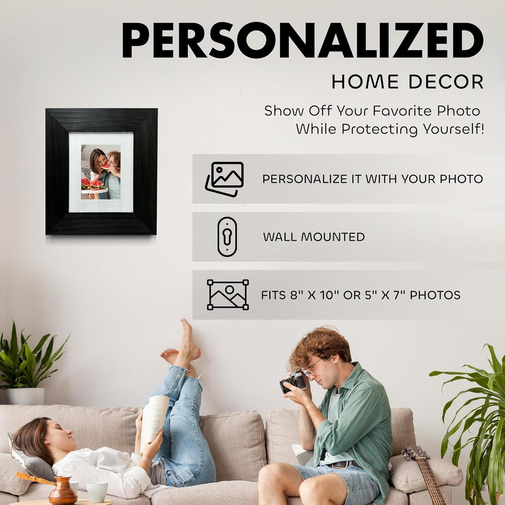 Hidden Storage Picture Frame — Wall-Mounted Concealment