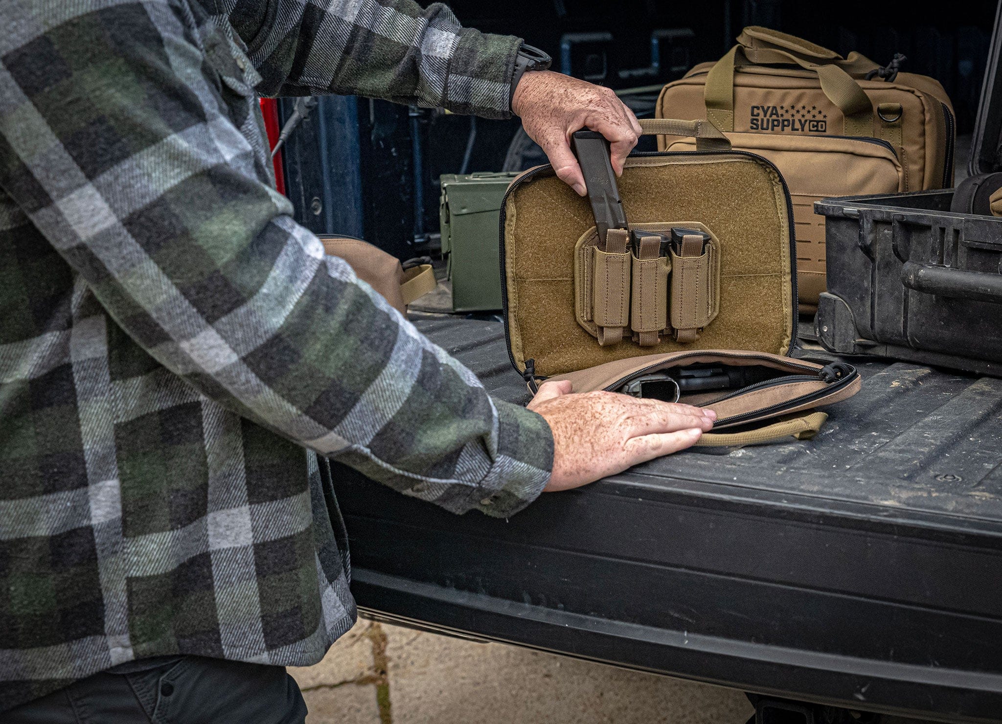 CYA Supply Single Pistol Case